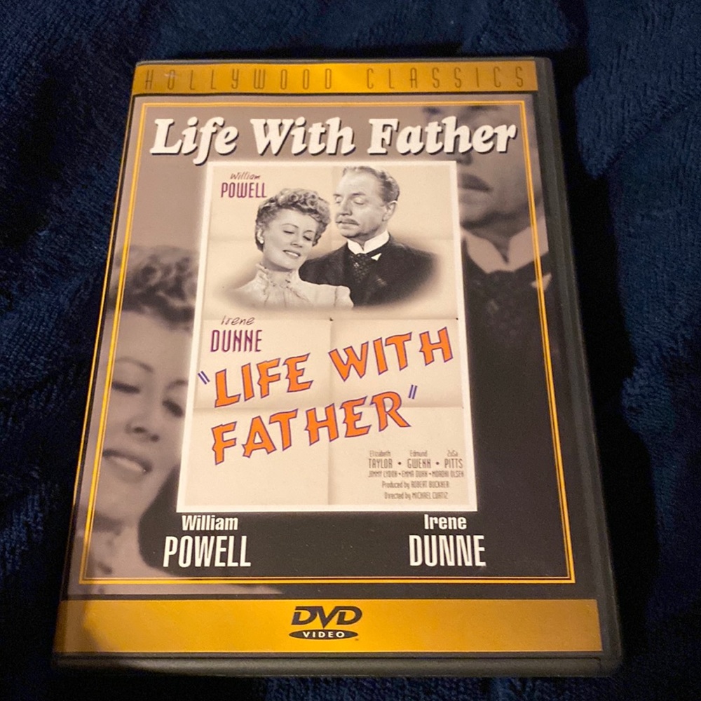 Gently used DVD! Life with Father. Starring ⭐️William Powell ⭐️Irene Dunn.